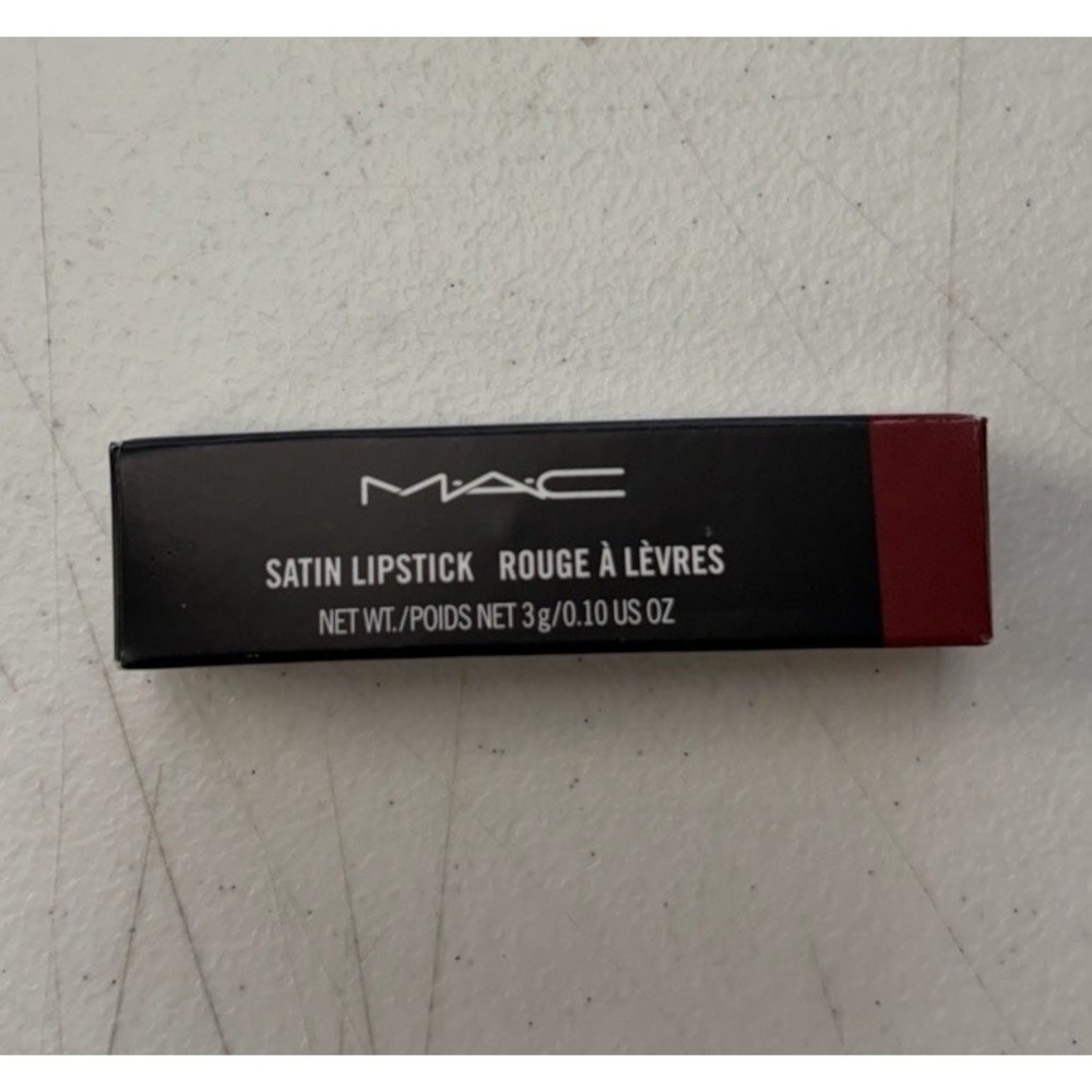 Mac Satin Lipstick DEL RIO #806  FullSize 3 g/0.1oz New In Box